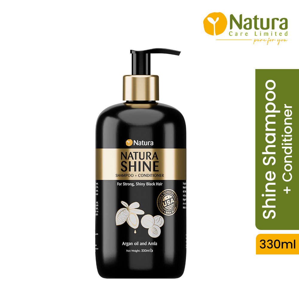 Natura Shine Shampoo + Conditioner 330 ml